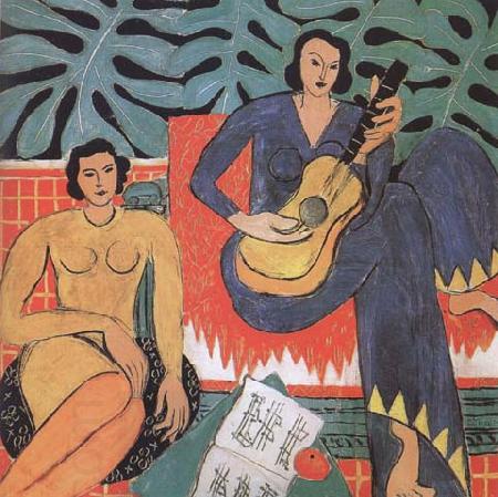 Henri Matisse The Music (mk35)